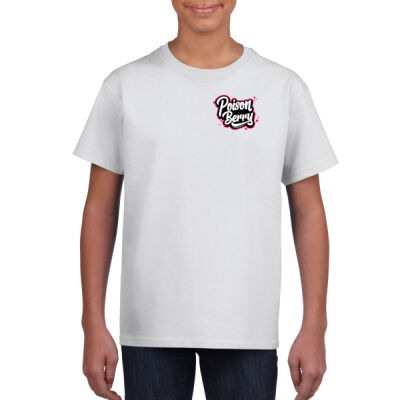 Gildan Youth Unisex Shirt - Pink Logo Thumbnail